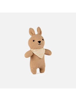 Bambini - Brown Spark-The Bunny-Knitted Cotton Plush Toy (0-36 Months)