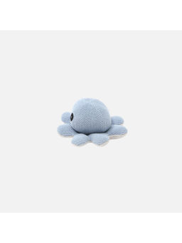 Bambini - Blue Jelly-The Octopus-Knitted Cotton Plush Toy (0-36 Months)