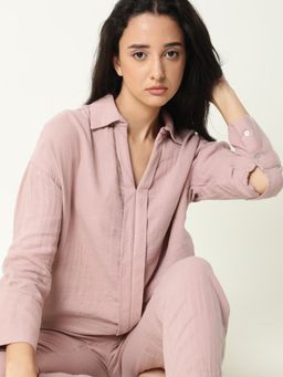 RAREISM - Hemming Pink Top