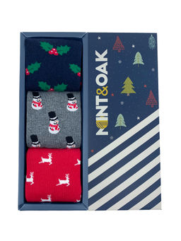 Mint & Oak - Giftbox of 3 - Holidays Gifting Guide Socks