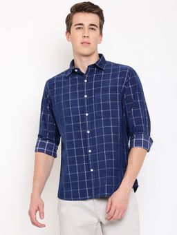 Cantabil - Mens Blue Shirt