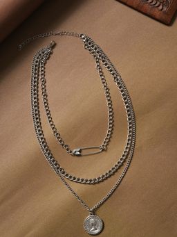 Sohi - Silver Plated Designer Necklace
