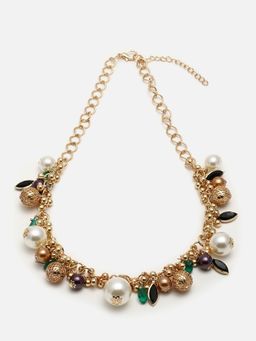 Sohi - Gold Plated Pearls Necklace
