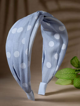Stol'N - Polka Dot Printed Hair Band-Grey (3-12 Years)