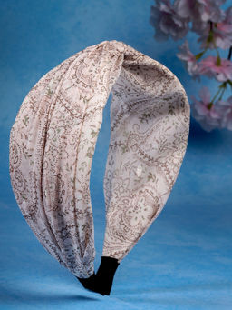 Stol'N - Printed Hair Band-Cream (3-12 Years)