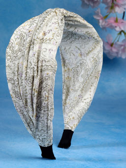 Stol'N - Printed Hair Band-off White (3-12 Years)