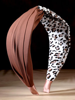 Stol'N - Printed Hair Band-Brown (3-12 Years)