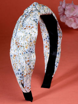 Stol'N - Floral Printed Hair Band-off White (3-12 Years)