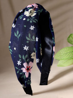 Stol'N - Floral Printed Hair Band-Blue (3-12 Years)