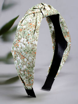 Stol'N - Floral Printed Hair Band-Green (3-12 Years)