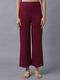 Elleven - Eleven Maroon Winter Palazzo
