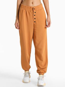 Puma - Infuse Women Brown Trackpants