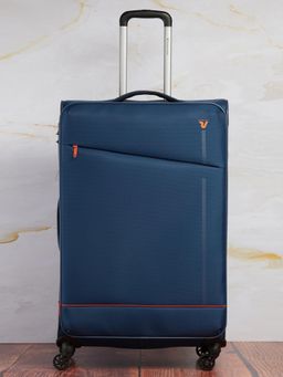 Roncato - JAZZ Blue Notte Color Polypropylene Material Soft 30" Large Trolley