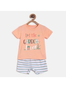 MINI KLUB - Baby Boys Multi T-shirt & Bottom (Set of 2)