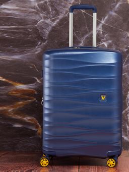 Roncato - STELLAR Blue Notte Color Polycarbonate Material Hard 26" Medium Trolley