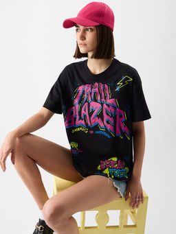 The Souled Store - Original Trail Blazer Women Oversized T-Shirt
