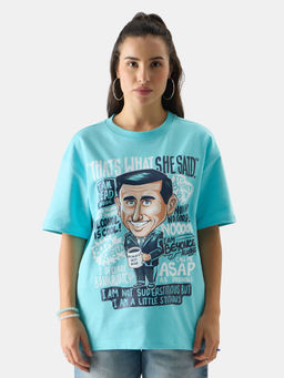 The Souled Store - Official The Office: Michael Scott Women Boyfriend T-Shirt