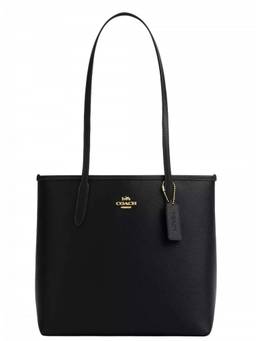 Coach - Black City Medium Tote Bag