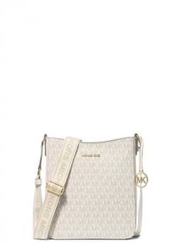 Michael Kors - White Jet Set Travel Small Messenger Bag