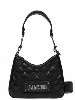 Love Moschino - Black Logo Medium Shoulder Bag