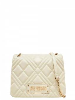 Love Moschino - Ivory Logo Medium Shoulder Bag