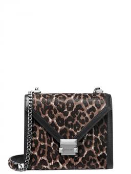 Michael Kors - Leopard Print Whitney Large Shoulder Bag