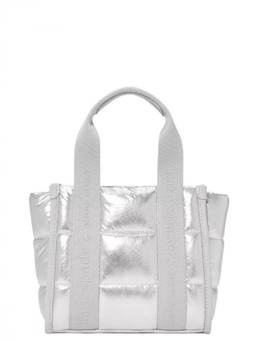 Kate Spade - Silver Kip Top Zip Mini Tote Bag