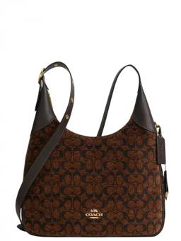 Coach - Dark Brown Ella Large Shoulder Bag