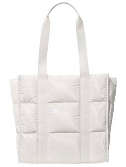 Kate Spade - White Kip Top Zip Large Tote Bag