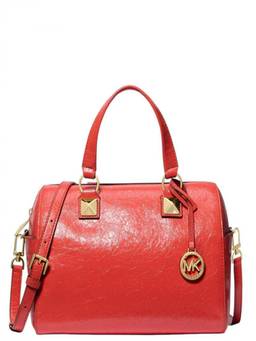 Michael Kors - Orange Grayson Medium Duffle Bag