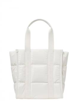 Kate Spade - White Kip Top Zip Small Tote Bag