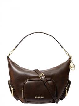Michael Kors - Chocolate Merritt Convertible Medium Shoulder Bag
