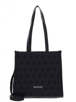 Mario Valentino - Black Joia Top Zip Medium Tote Bag