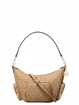 Michael Kors - Light Brown Merritt Convertible Small Shoulder Bag