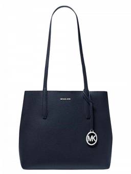 Michael Kors - Navy Blue Avalon Medium Tote Bag