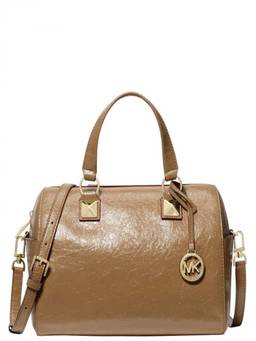 Michael Kors - Beige Grayson Medium Duffle Bag