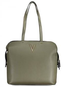Mario Valentino - Green Oregon Top Zip Large Tote Bag