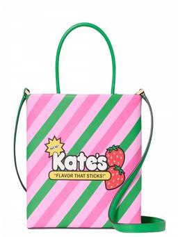 Kate Spade - Pink Multi Bubble Gum Mini Tote Bag