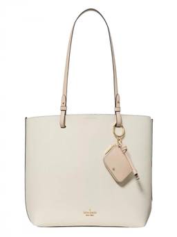 Kate Spade - Light Cream Multi Tessa Large Tote Bag