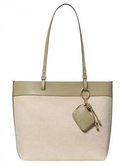 Kate Spade - Olive/Natural Tessa Large Tote Bag