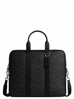 Coach - Black Austin Large Briefcase Bag