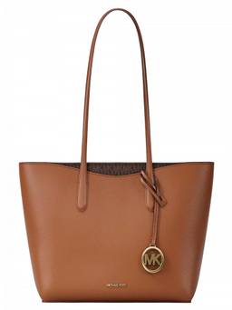Michael Kors - Brown Arden Top Zip Large Tote Bag