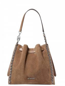 Michael Kors - Brown Mina Large Shoulder Bag