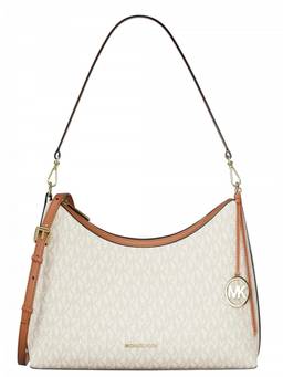 Michael Kors - White Sammy Convertible Medium Shoulder Bag