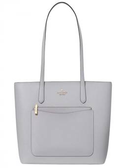 Kate Spade - Grey Staci Top Zip Large Tote Bag