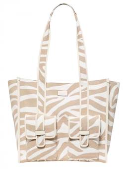 Kate Spade - Light Fawn Multi Kip Cargo Large Tote Bag