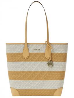 Michael Kors - Honey Yellow Eva Top Zip Large Tote Bag