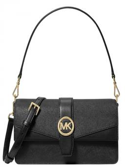 Michael Kors - Black Greenwich Medium Shoulder Bag