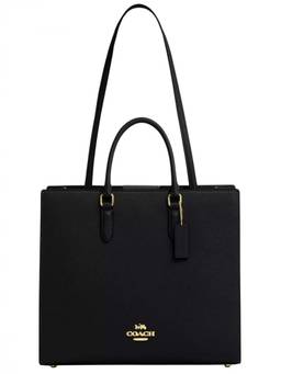 Coach - Black Maggie Large Tote Bag