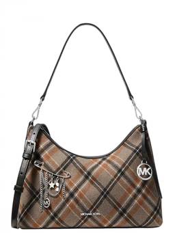 Michael Kors - Black Multi-Color Sammy Convertible Medium Shoulder Bag